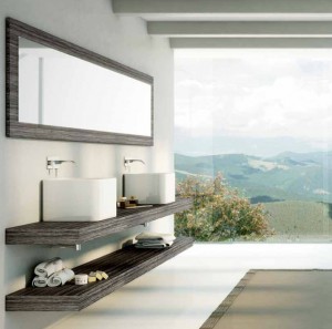 muebles de baño UNIBAÑO roso