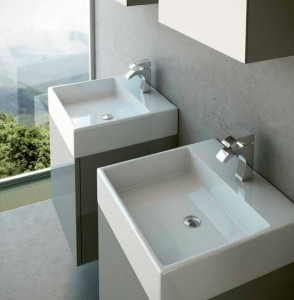 muebles de baño UNIBAÑO roso