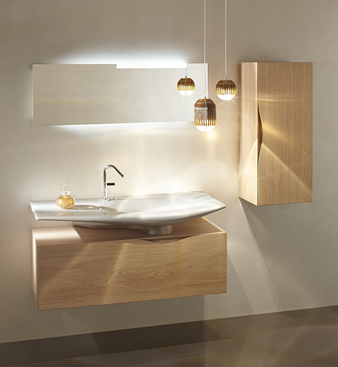 muebles de baño Jacob Delafon roso
