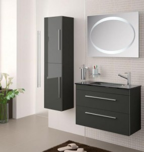 muebles de baño Salgar roso