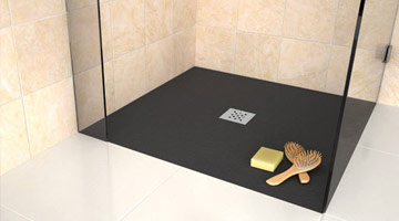 servicio baño roso plato ducha